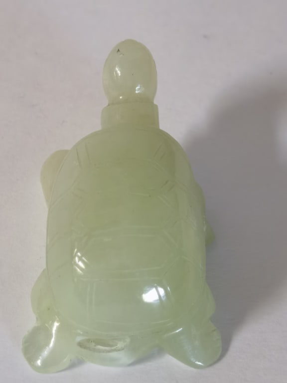 Small Jade Carved Turtle - 3