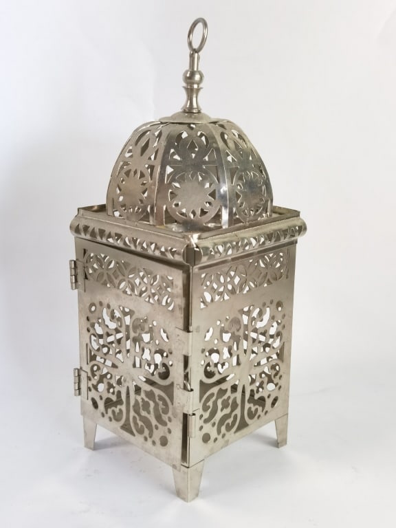 Ornate Openwork Moroccan-Style Lantern - 2
