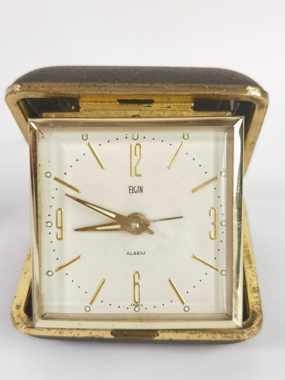 Assorted Estate Lot: Elgin Clock - 2