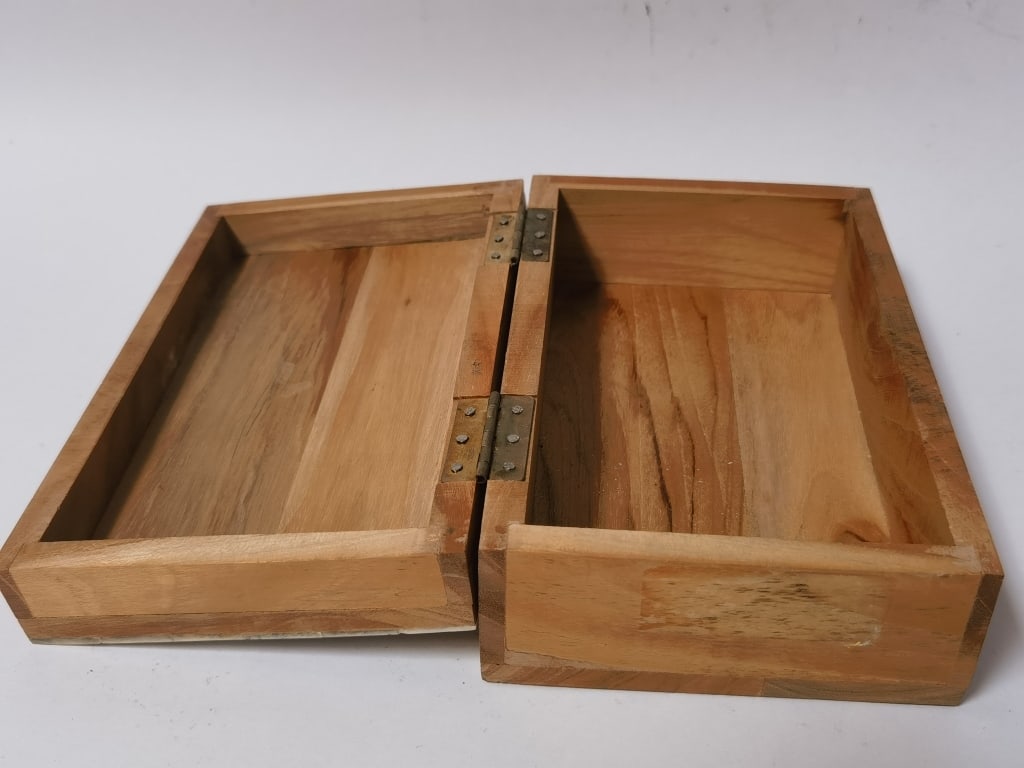 Tiled Bone Inlay Trinket Box - 2