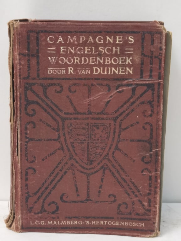 1934 Campagne's Engelsch Woodenboek: 1934 Campagne's Engelsch Woodenboek, 7in