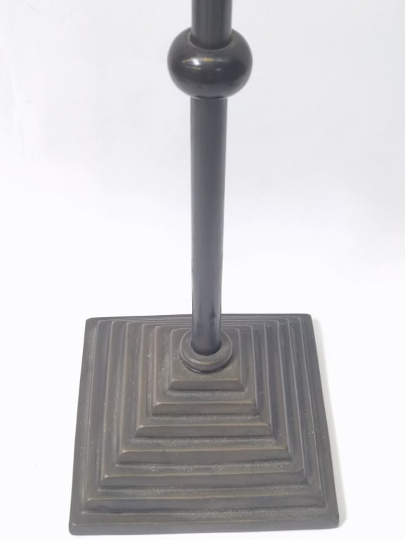 Vintage Bronze Candle Holder - 3