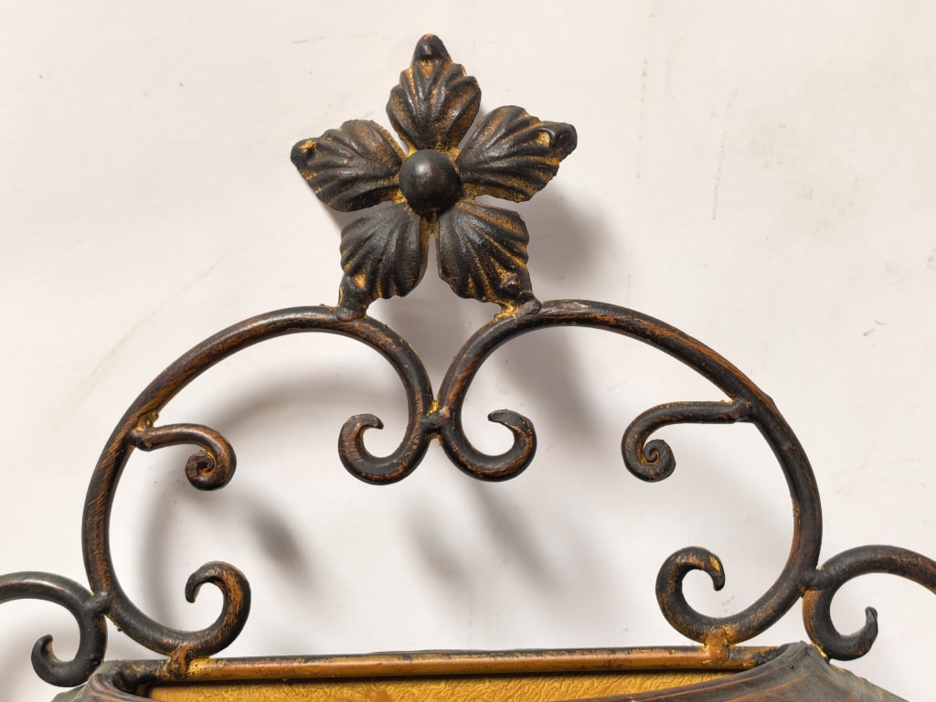 Mediterranean Wrought Iron Wall Planter - 2