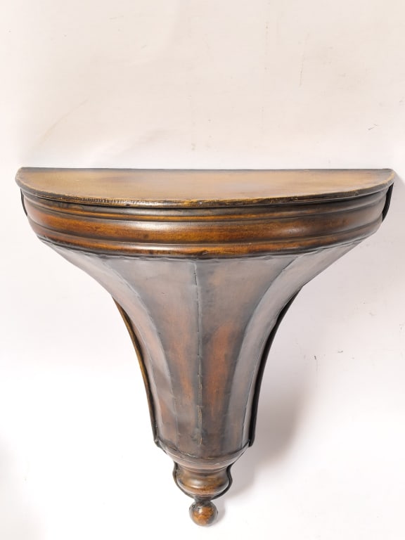 Classical-Style Metal Wall Console Shelf (1 of 3)