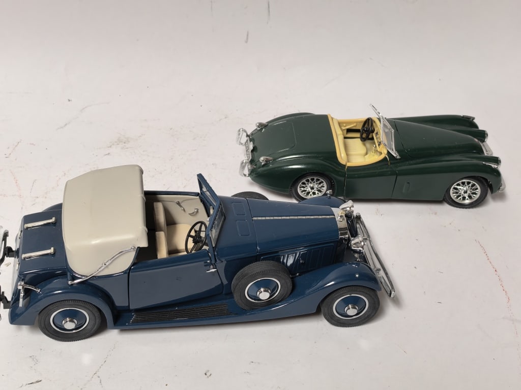 (2) Classic European Roadster Models - 5
