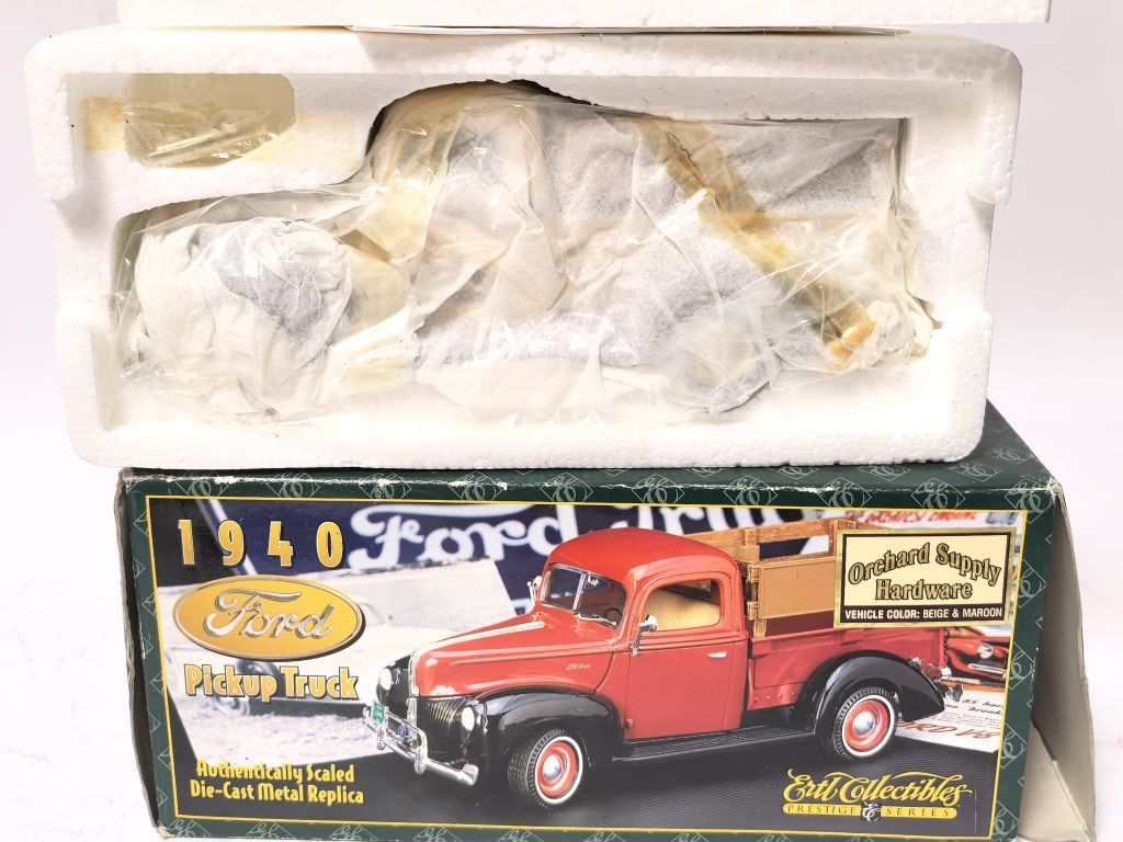 ERTL Collectibles 1940 Ford Pickup Truck - Orchard: ERTL Collectibles 1940 Ford Pickup Truck - Orchard Supply Hardware, 8.75in by 4in by 4in
