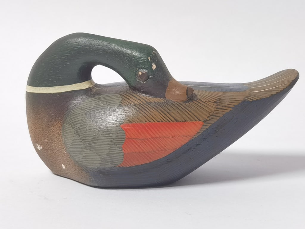 Vintage Philippines Tucked-Head Mallard (1 of 5)