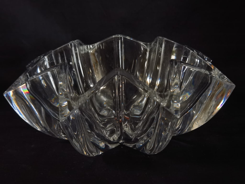 Large Cristal D'Arques Eight-Pointed Star Crystal - 2