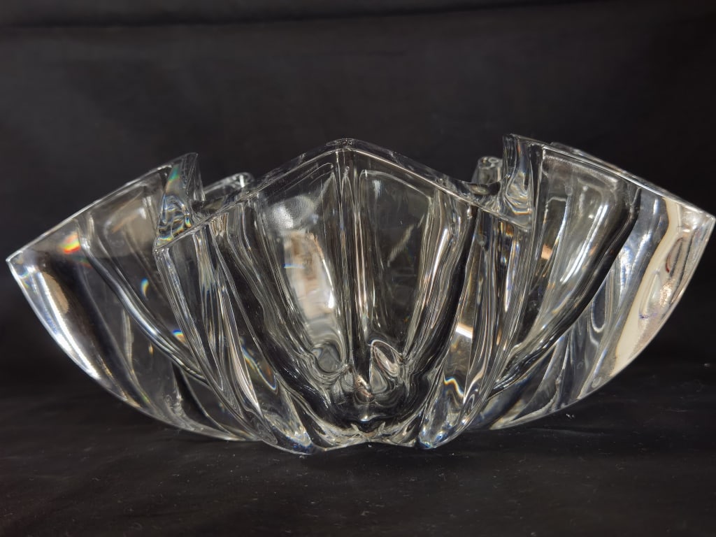 Large Cristal D'Arques Eight-Pointed Star Crystal - 3