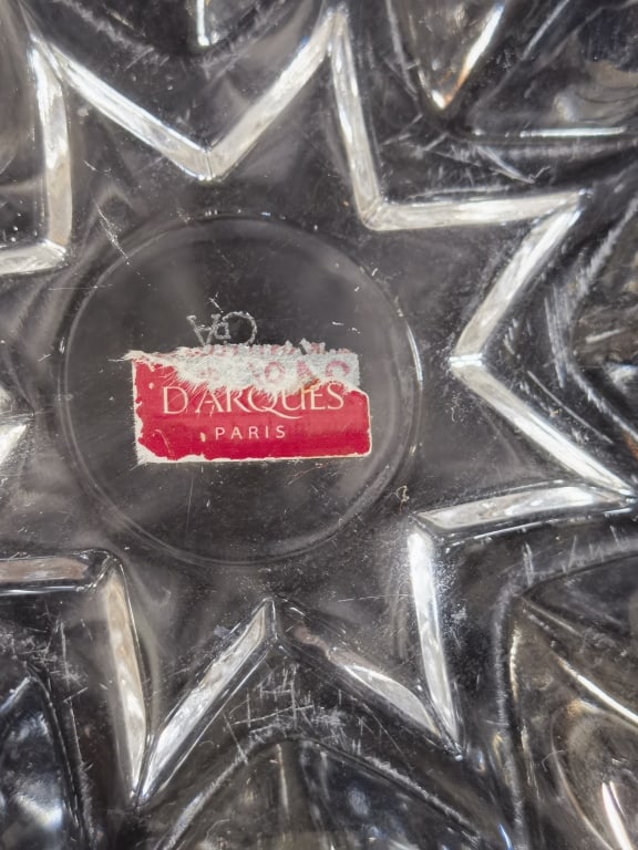 Large Cristal D'Arques Eight-Pointed Star Crystal - 5