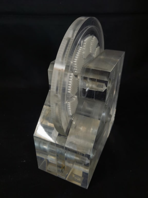 Kinetic Acrylic & Lucite Filter Display Model - 3