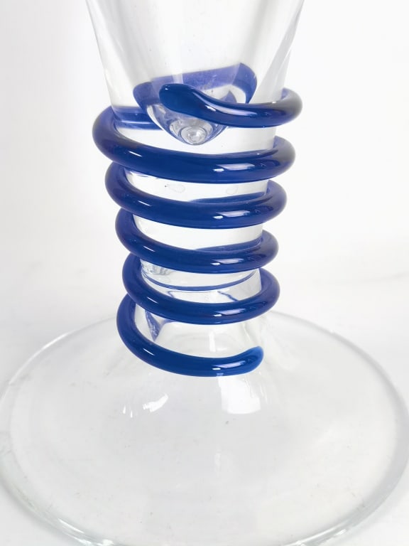 Handcrafted Sasaki Crystal Flared Glassware - 3