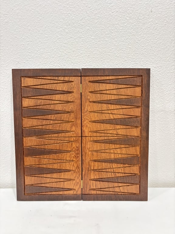 Handcrafted Folding Wooden Chessboard - 2