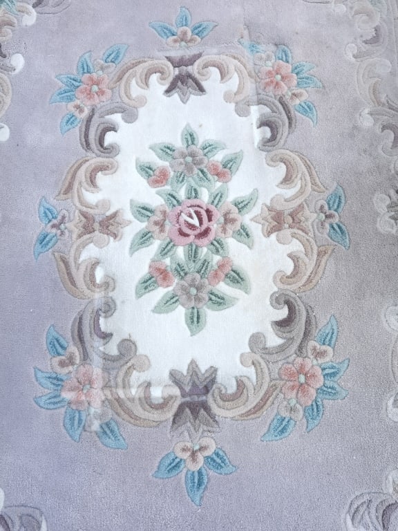 Large Vintage Chinese Wool Rug - 2