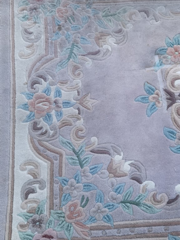 Large Vintage Chinese Wool Rug - 5