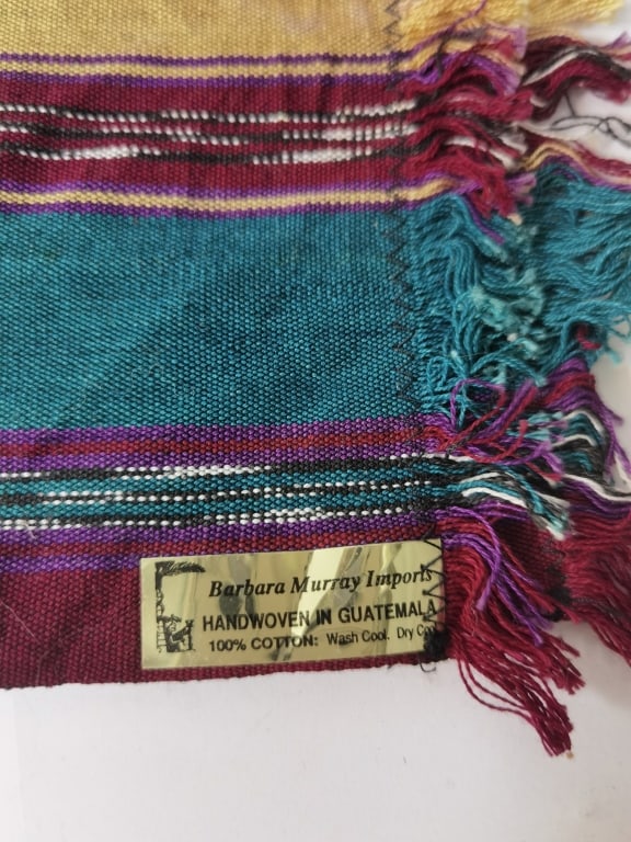 (2) Vintage Hand Made Fabrics - 2