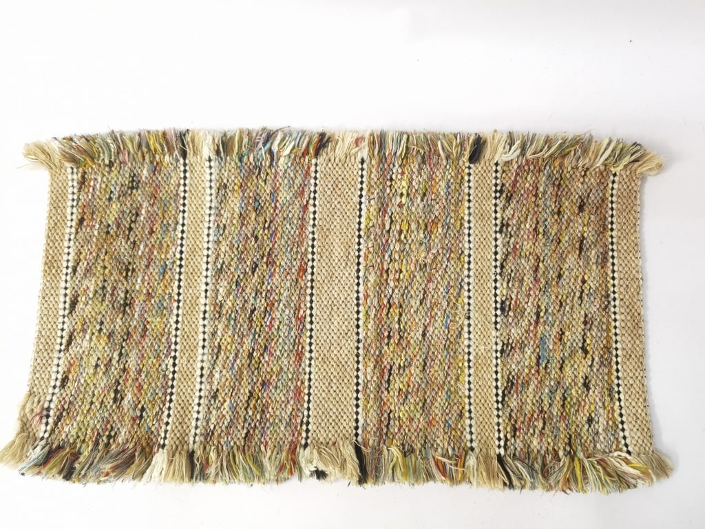 (2) Vintage Hand Made Fabrics - 4