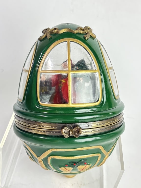 Decorative Christmas Egg Musical Box (1 of 4)