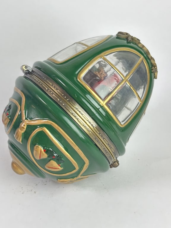 Decorative Christmas Egg Musical Box - 4