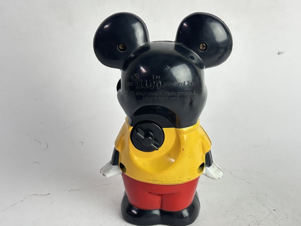Vintage Mickey Mouse Plastic Toy - 2