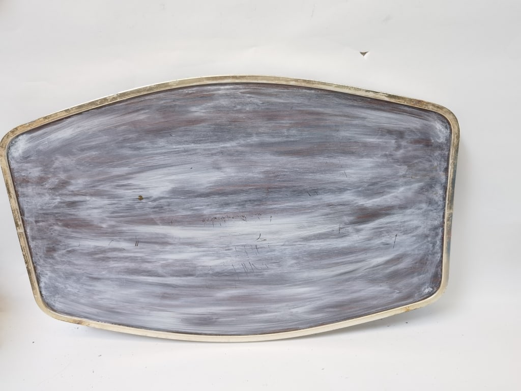 Large Colored Glass Mosaic Dragonfly Tray - 6