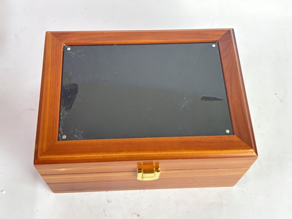 Polished Wood ewelry Box - 2