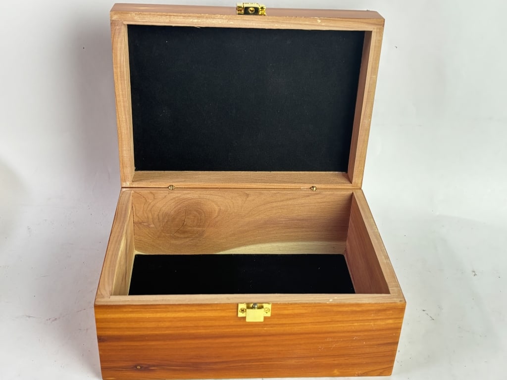 Polished Wood ewelry Box - 3