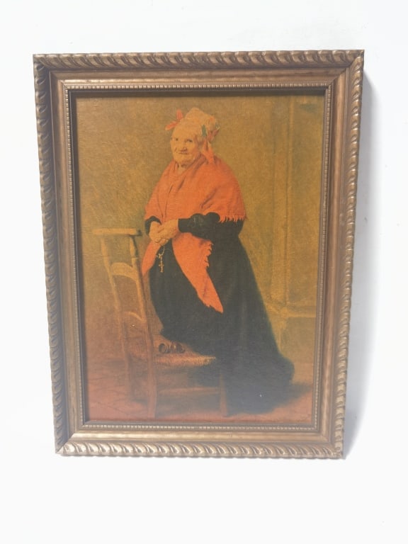A Peasant Woman at Prayer Print (1 of 3)