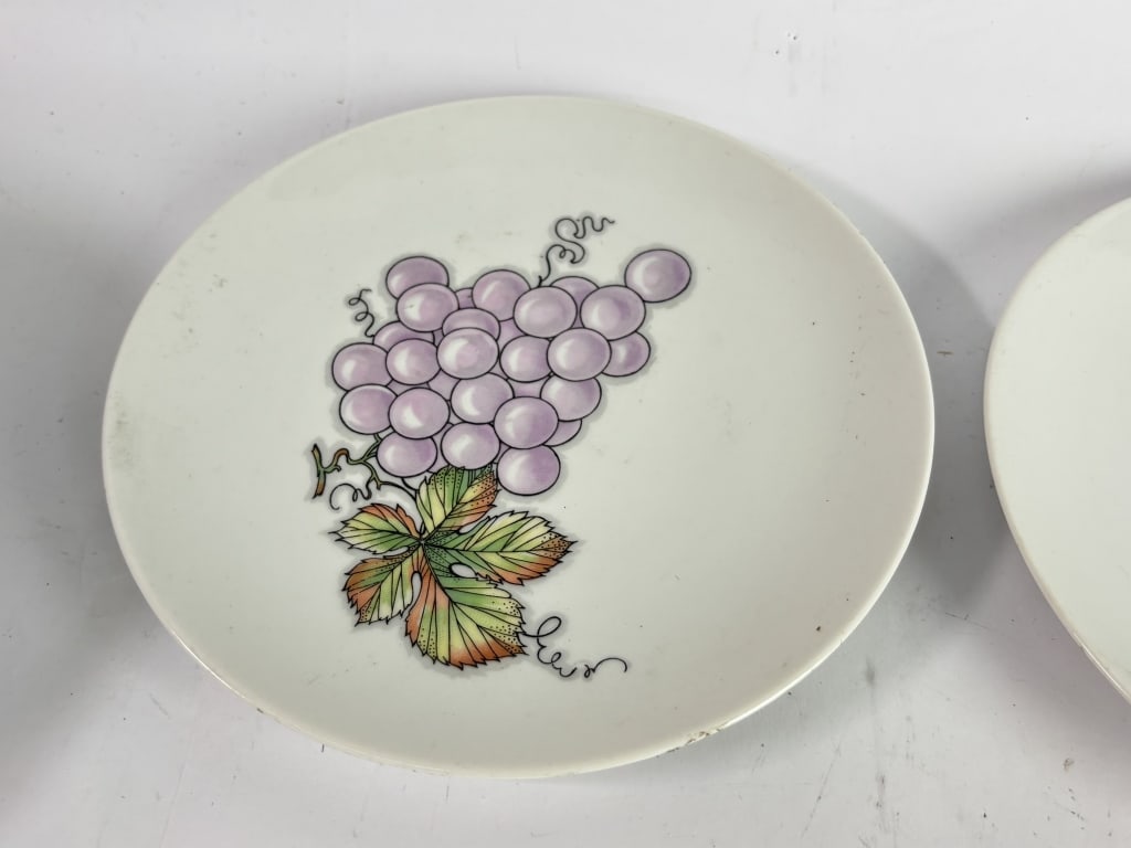 (2) Vintage Schumann Bavaria Fruit Plates - 3