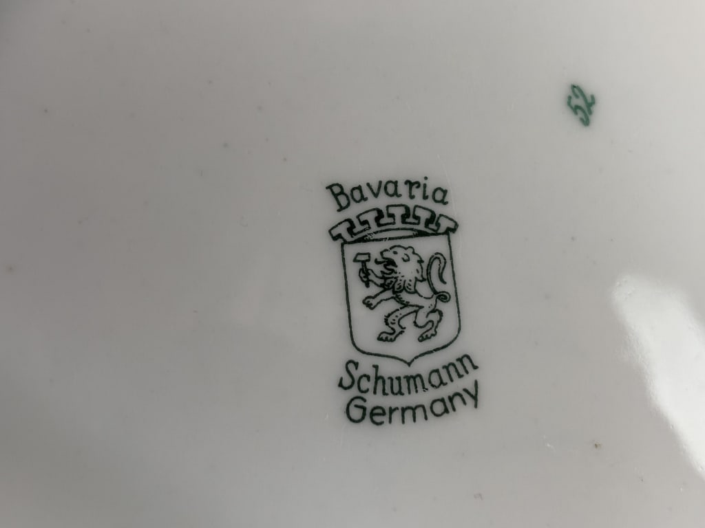 (2) Vintage Schumann Bavaria Fruit Plates - 4