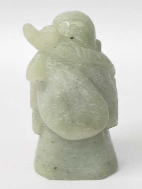 Natural Jade Carved Buddha - 3