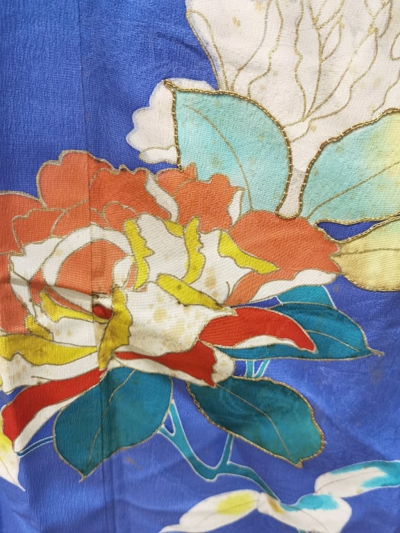 Japanese Blue Yukata - 4
