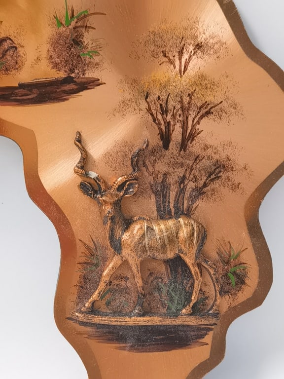 Africa Metal Wall Decor - 2