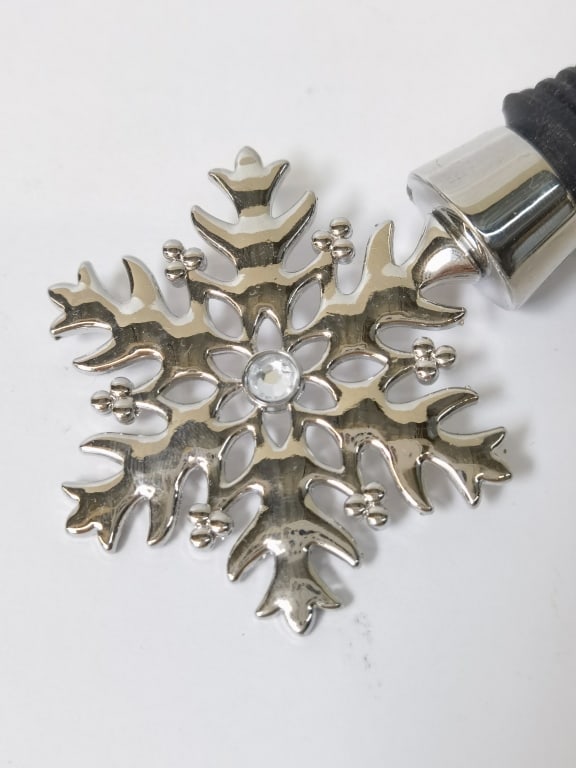 Stainless Steel Snowflake Stopper - 2