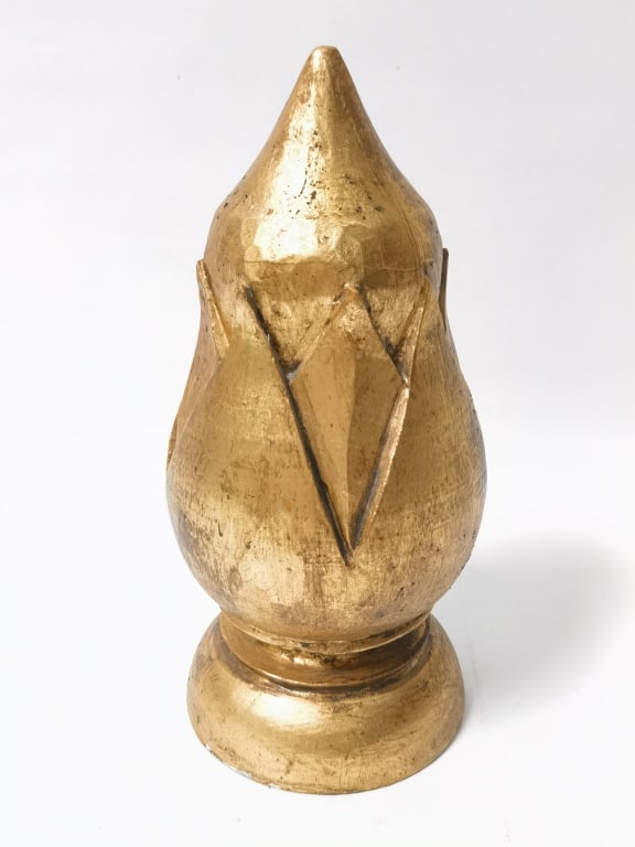 Vintage Gilt Wood Carved Decor - 2