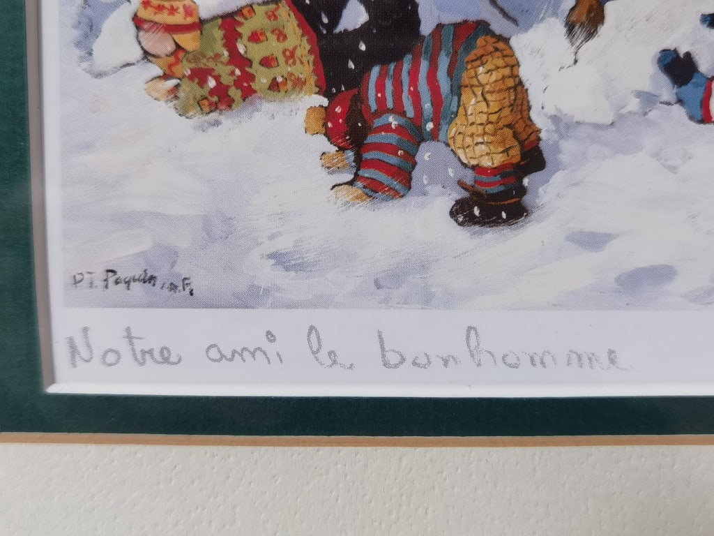 P.R. Paquin "Notre ami le bartomme" Print - 3