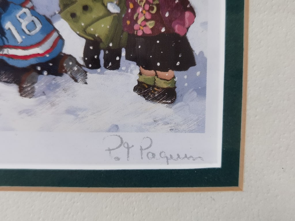 P.R. Paquin "Notre ami le bartomme" Print - 4