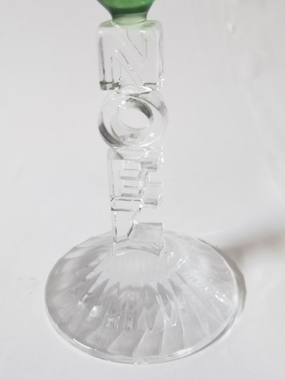 Green Noel Wine Glass - 3