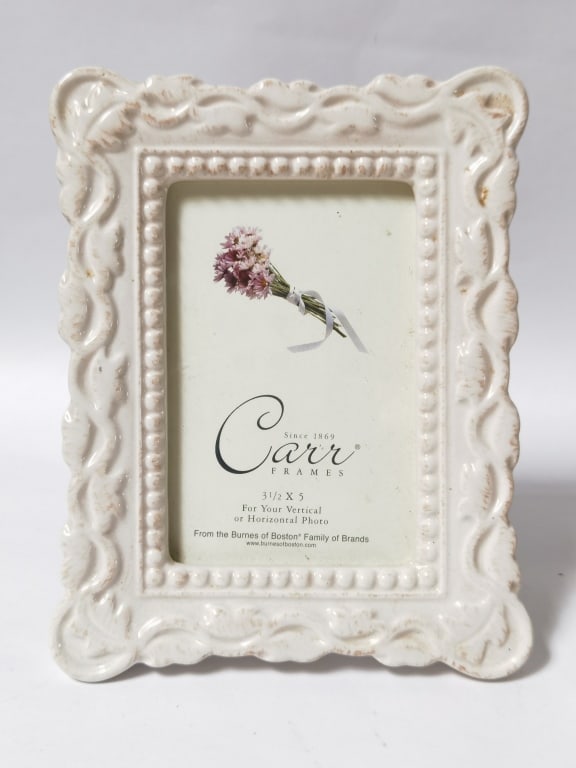 (2) Vintage Ceramic Picture Frames - 2