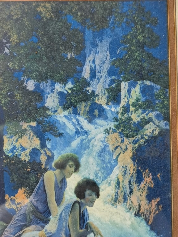 Maxfield Parrish Style Fantasy Print - 3