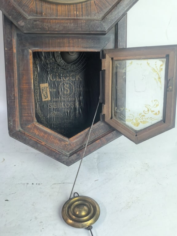 Japanese Octagonal "Schoolhouse" Drop Trunk Wall - 5