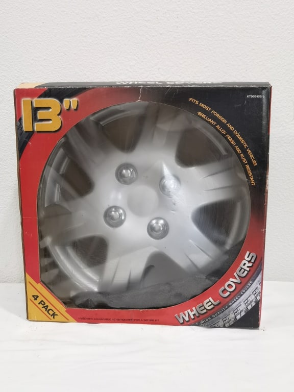 Set of 13-Inch Wheel Covers (In Box): Set of 13-Inch Wheel Covers (In Box), 13in