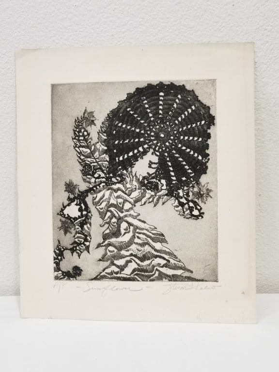 Signed Steven Kelso "Sunflower" Artist Proof (1 of 5)