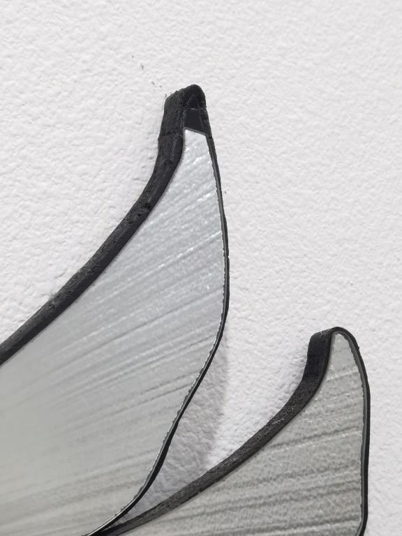 Large Eagle Shape Wall Mirror - 3