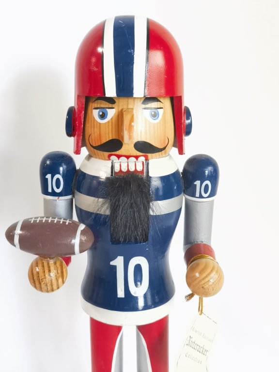 Limited Edition Football Player Nutcracker (Dated) - 2