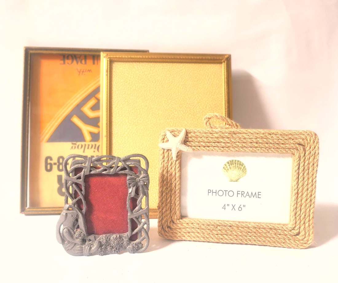 Photo Frames, Four Styles, Mixed Materials (1 of 6)