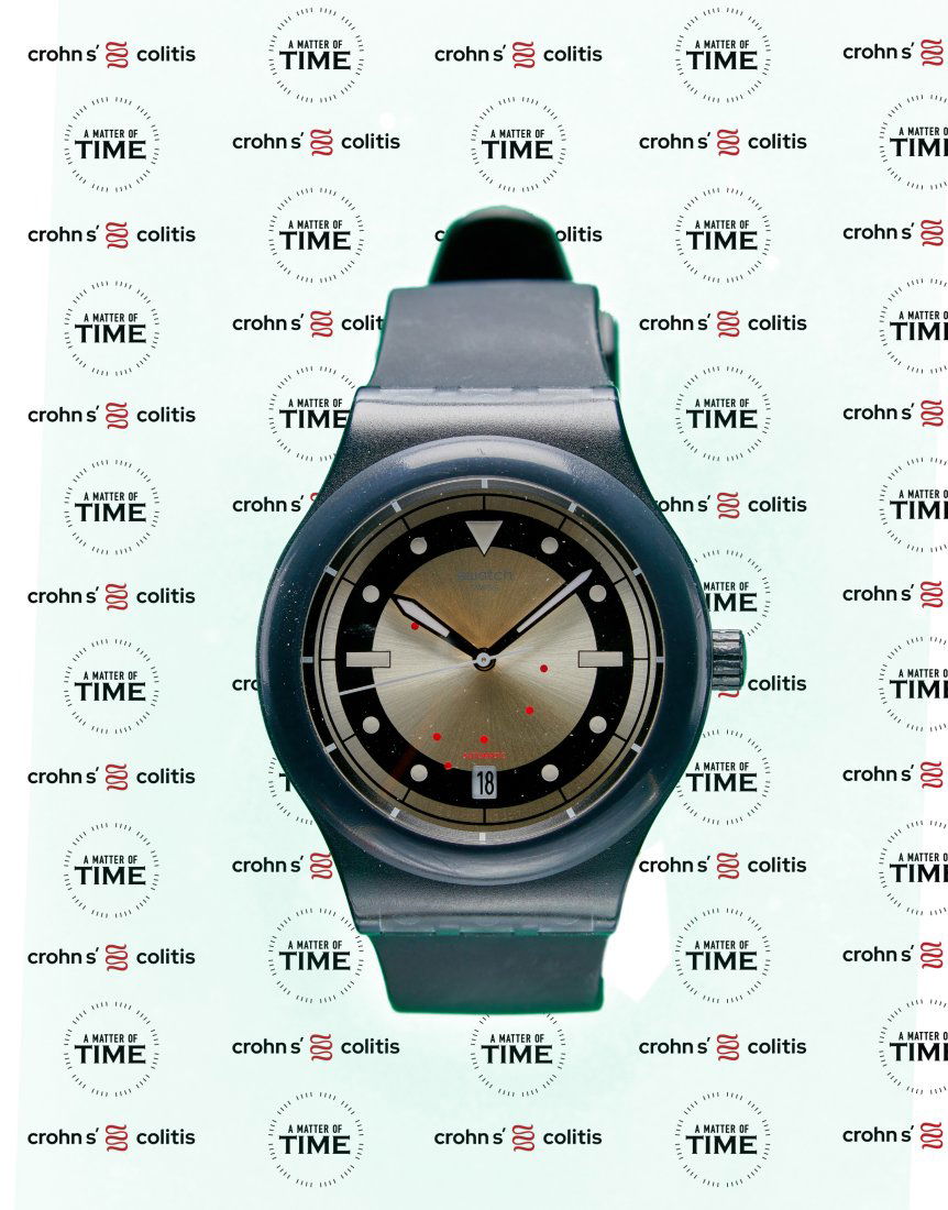 Swatch Sistem51 HODINKEE Vintage 84: The Sistem51 HODINKEE Vintage 84 starts with a translucent black plastic case that is 42mm in diameter and 14mm thick. It takes on different tones in different lighting conditions, sometimes having an