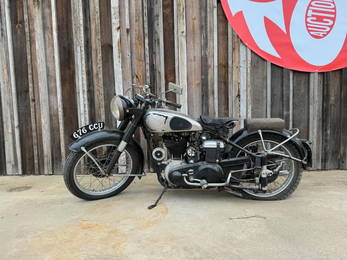 Vintage Norrton Motorcycle