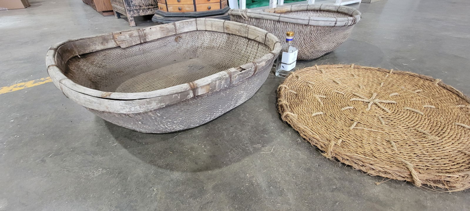 Large Woven Baskets (set of 2) (1 of 1)