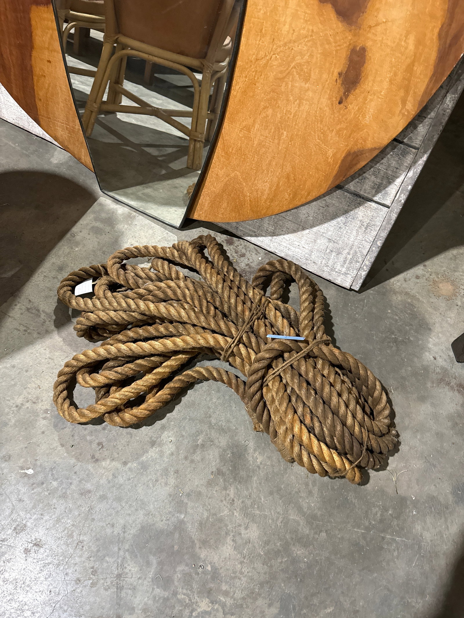 Bunch of Rope: Between 40'-50'